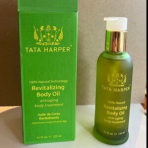 TATA HARPER Revitalizing Body Oil -Radiant Youthful looking skin 4.1fl oz NEW